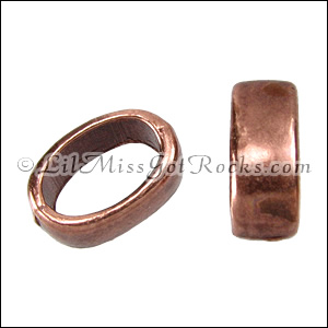 Copper Slice Ring Slide
