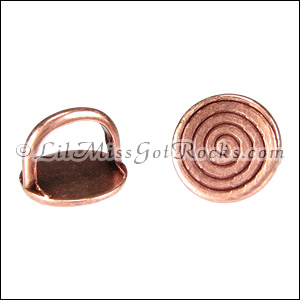 Copper Round Coil Slide