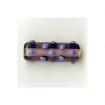 Tube - Clear purple with Blue Nibs