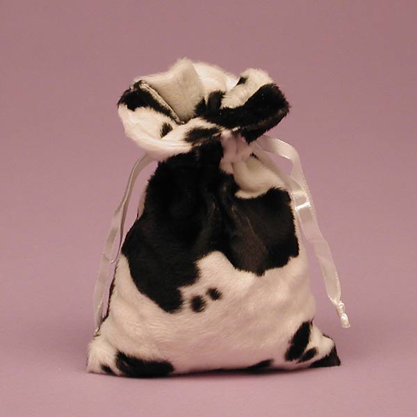 Cow Fur Fabric Bags